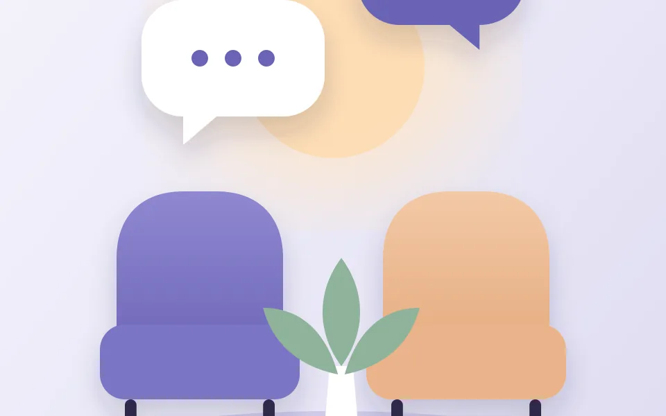 Mental Health industry illustration from the Accurate Scheduler application