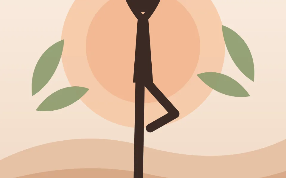Yoga Studio industry illustration from the Accurate Scheduler application