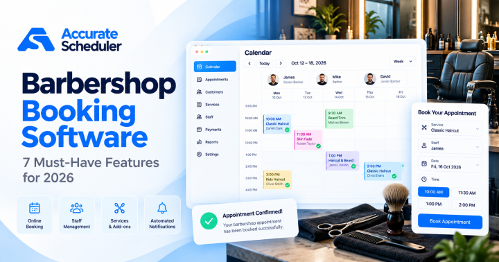 barbershop booking software