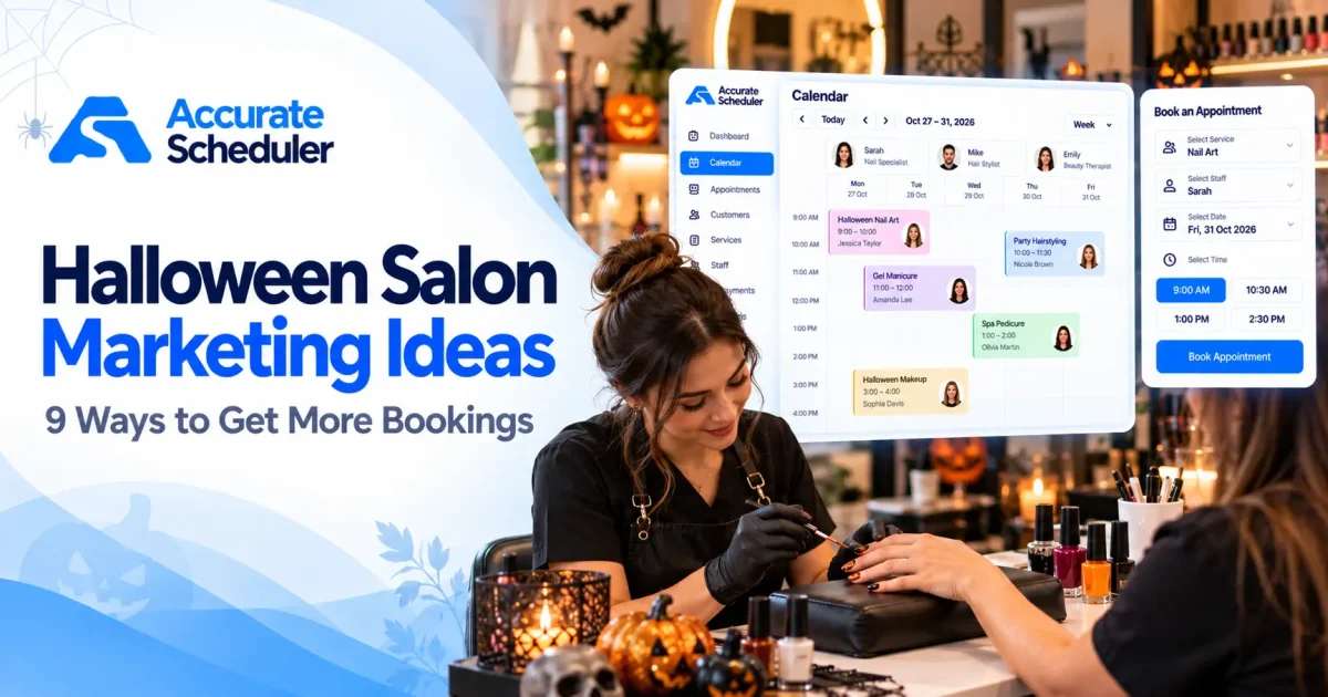 Halloween salon marketing ideas