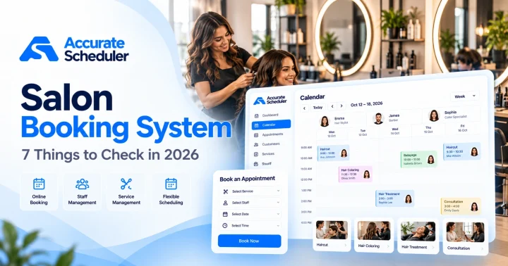 salon booking system