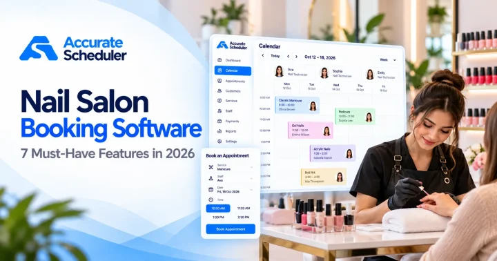 nail salon booking software