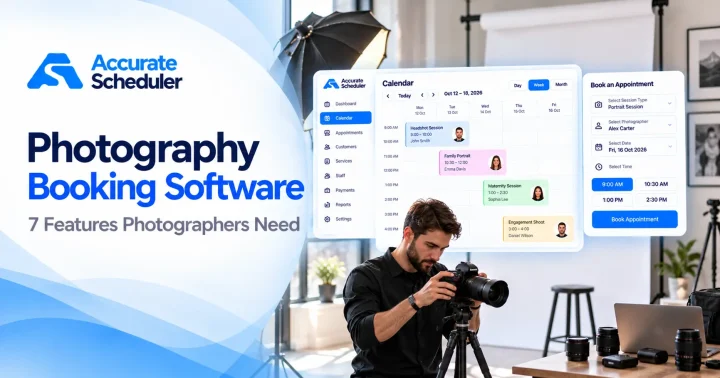 photography booking software