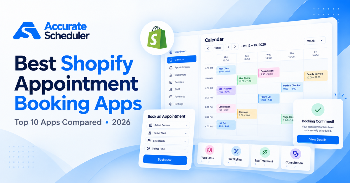 Best Shopify Appointment Booking Apps 2026